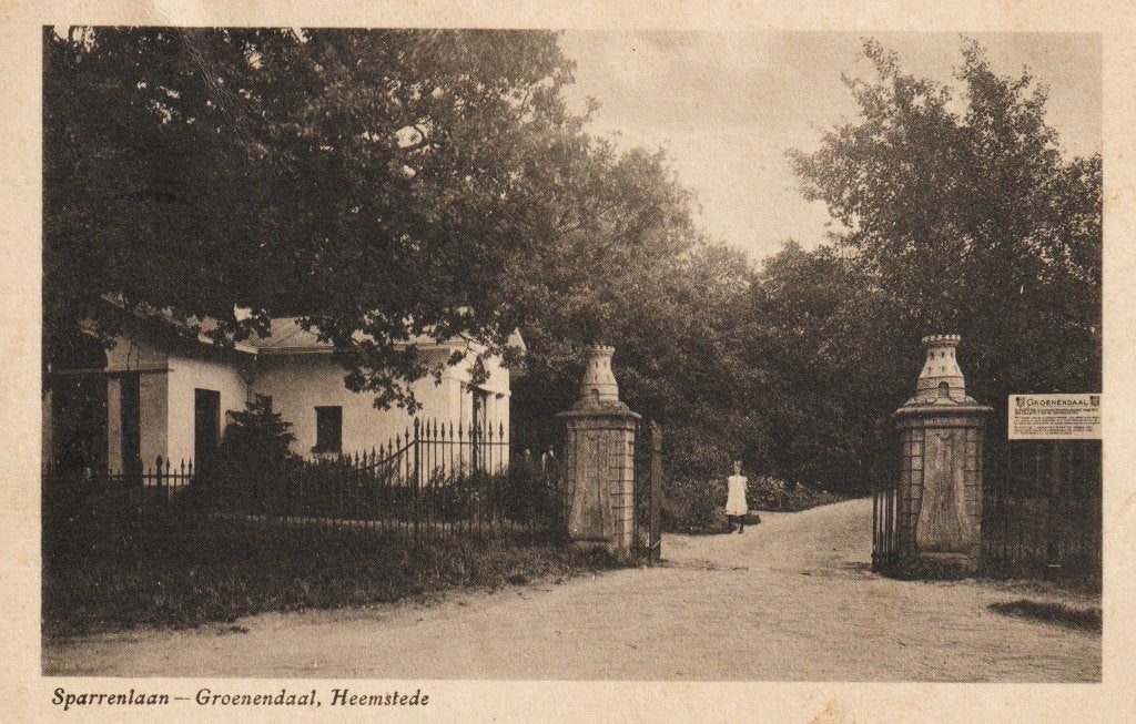 Heemstede - Sparrenlaan, Verzenden, 1920 tot 1940, Gelopen, Noord-Holland