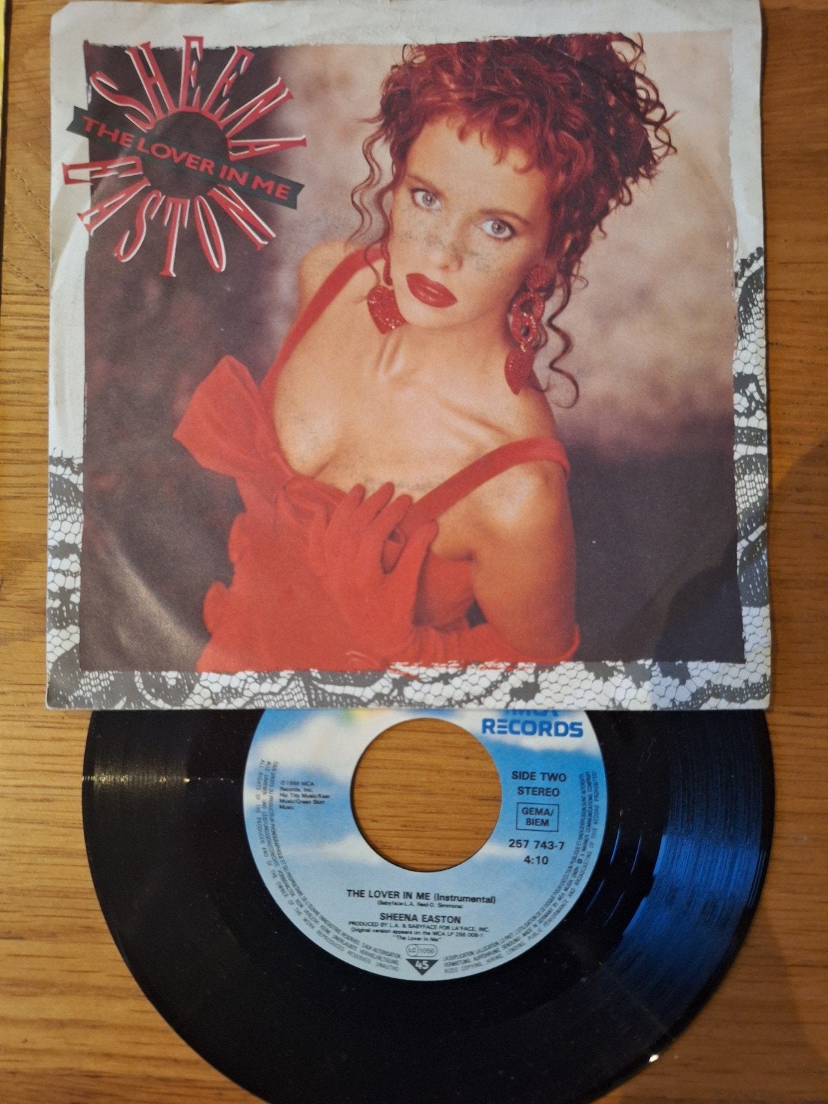 Sheena Easton - The Lover In Me (Single), Gebruikt, 7 inch, Ophalen of Verzenden, Pop