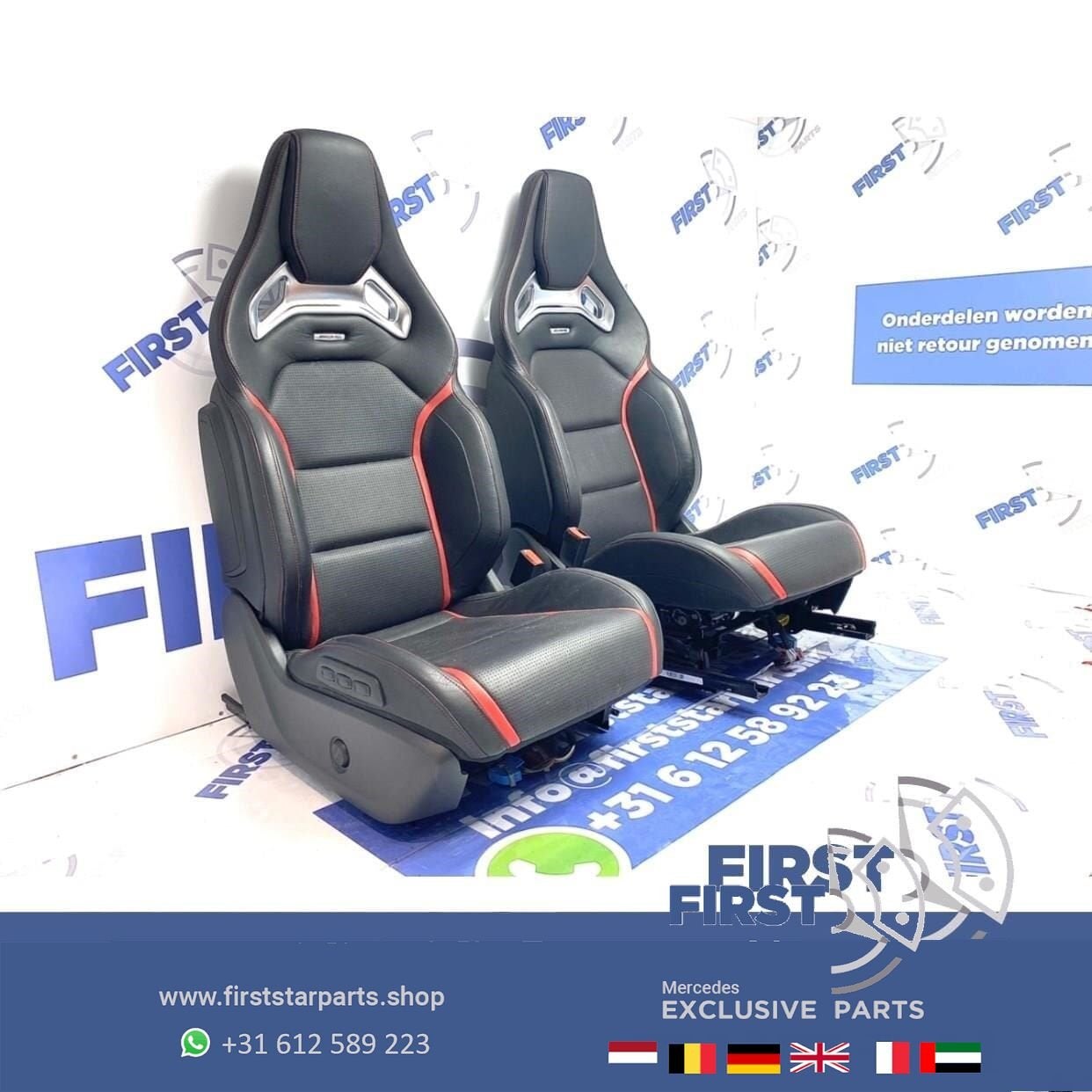 A45 AMG interieur Mercedes kuip stoelen W176 A Klasse W117, Gebruikt, -, Ophalen of Verzenden, -