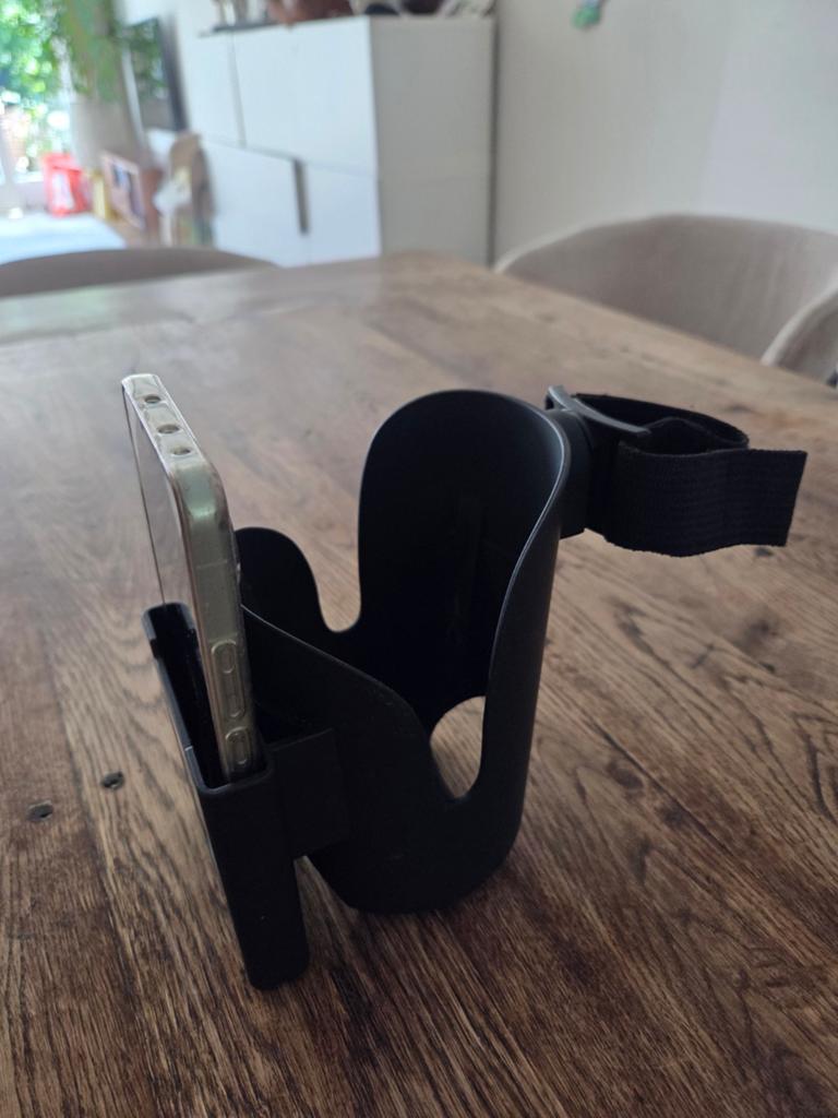 Novi Baby Coffeecup- en Telefoonhouder voor Kinderwagen, Ophalen of Verzenden, Gebruikt, Kinderwagen, Overige merken