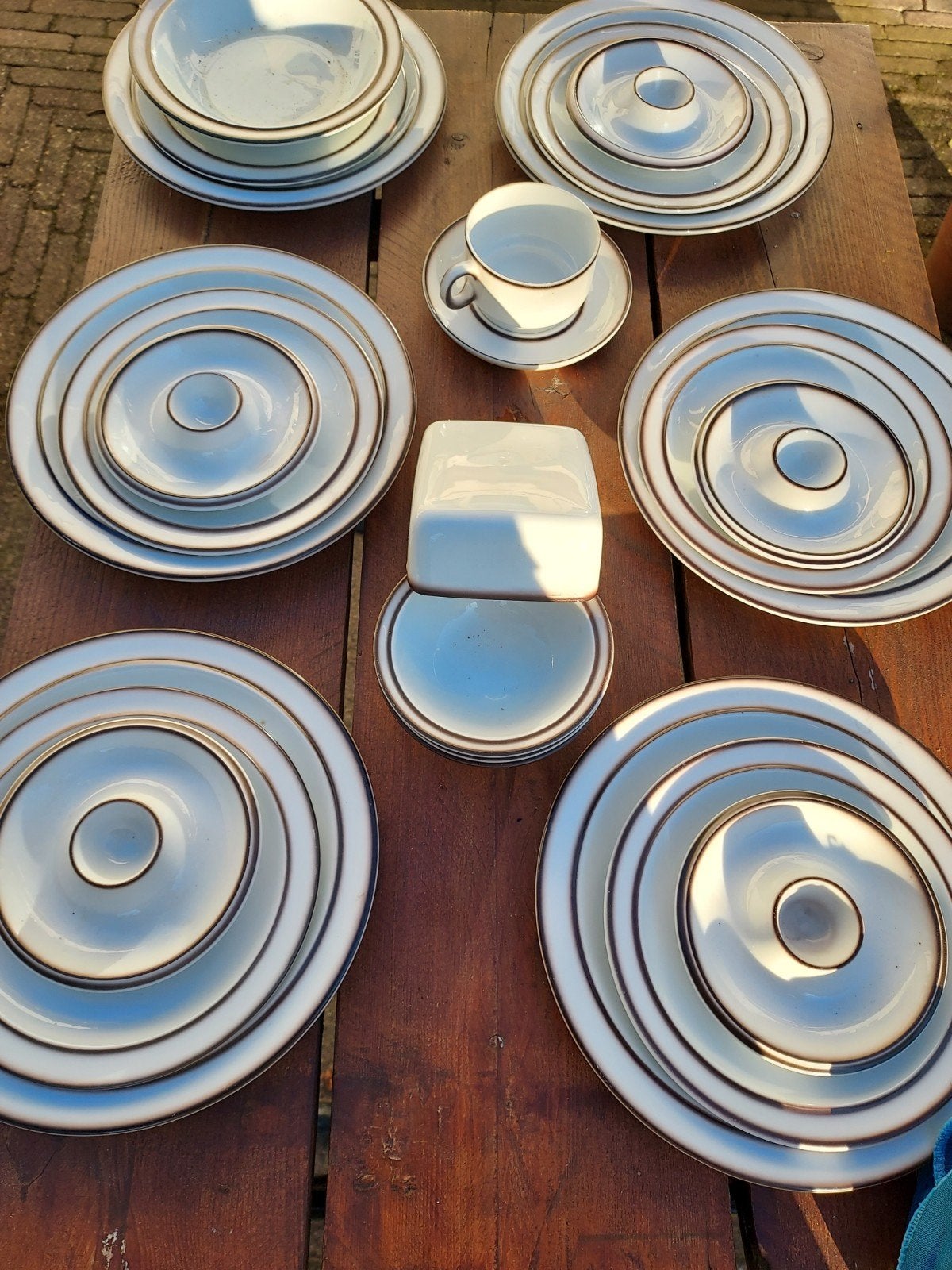 Thomas scandic shadow servies, Ophalen, Zo goed als nieuw, Modern, Compleet servies