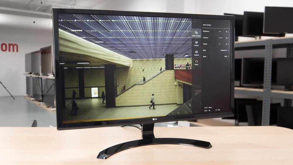 LG 4K Monitor Zwart LG 27UD58-B, Computers en Software, Monitoren, LG Electronics, Ultrawide, 60 Hz of minder, Ophalen