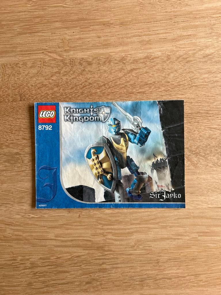 Lego Knights Kingdom 8792 Sir Janko, Overige thema's, Lego, Ophalen of Verzenden, Zo goed als nieuw
