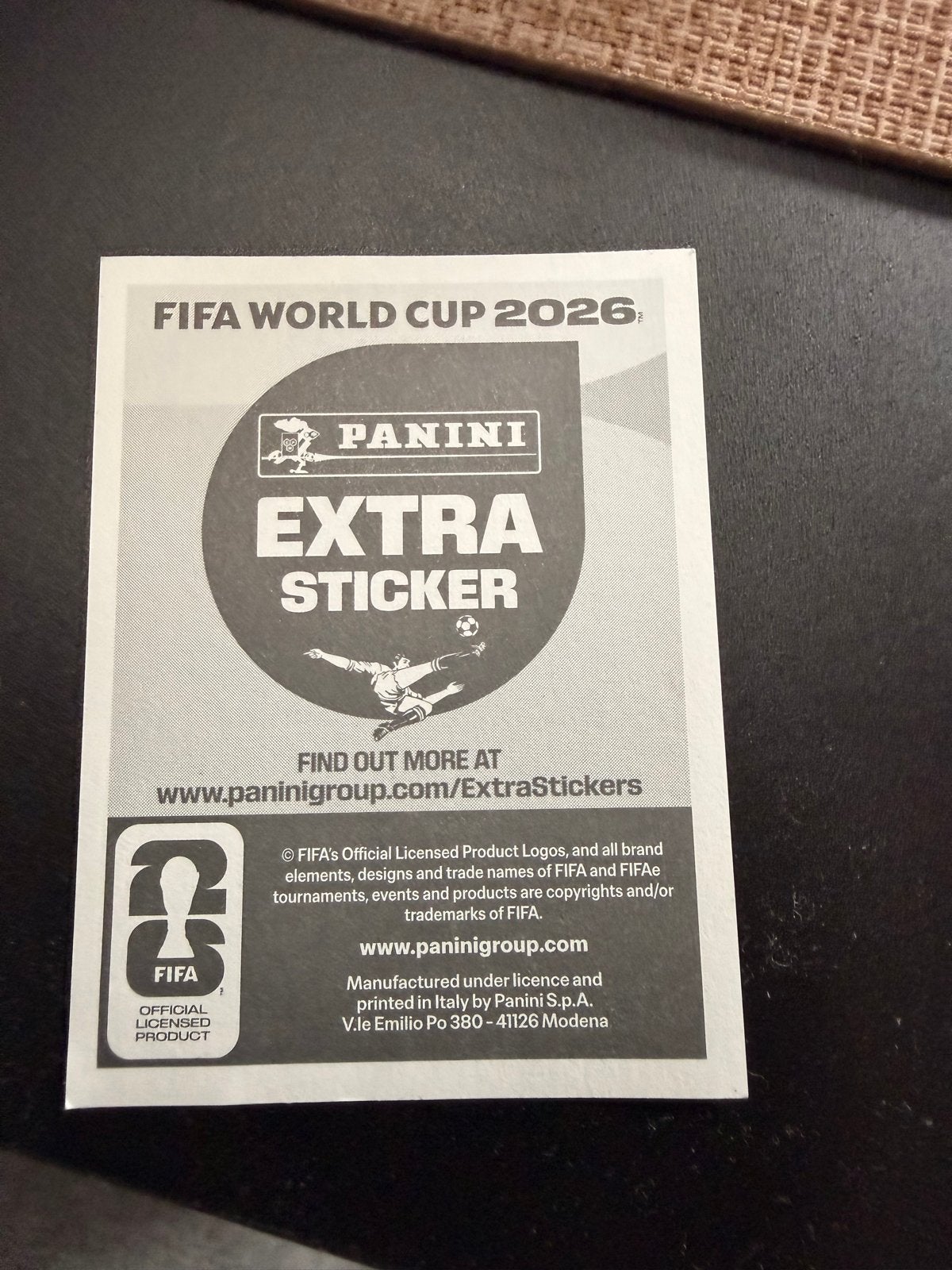 Panini WK 2026 Extra Sticker Jeremy Doku - Nieuwstaat, Ophalen of Verzenden, Nieuw, Sticker