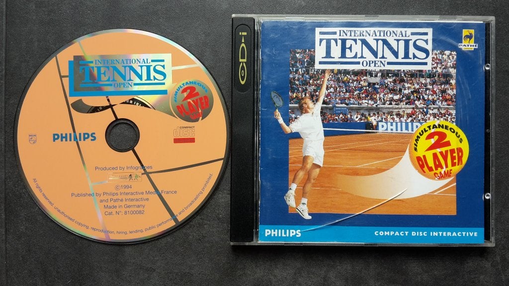 CDI - International Tennis Open - Philips CD-I Interactief, 1 speler, Ophalen of Verzenden, Zo goed als nieuw, Vanaf 3 jaar