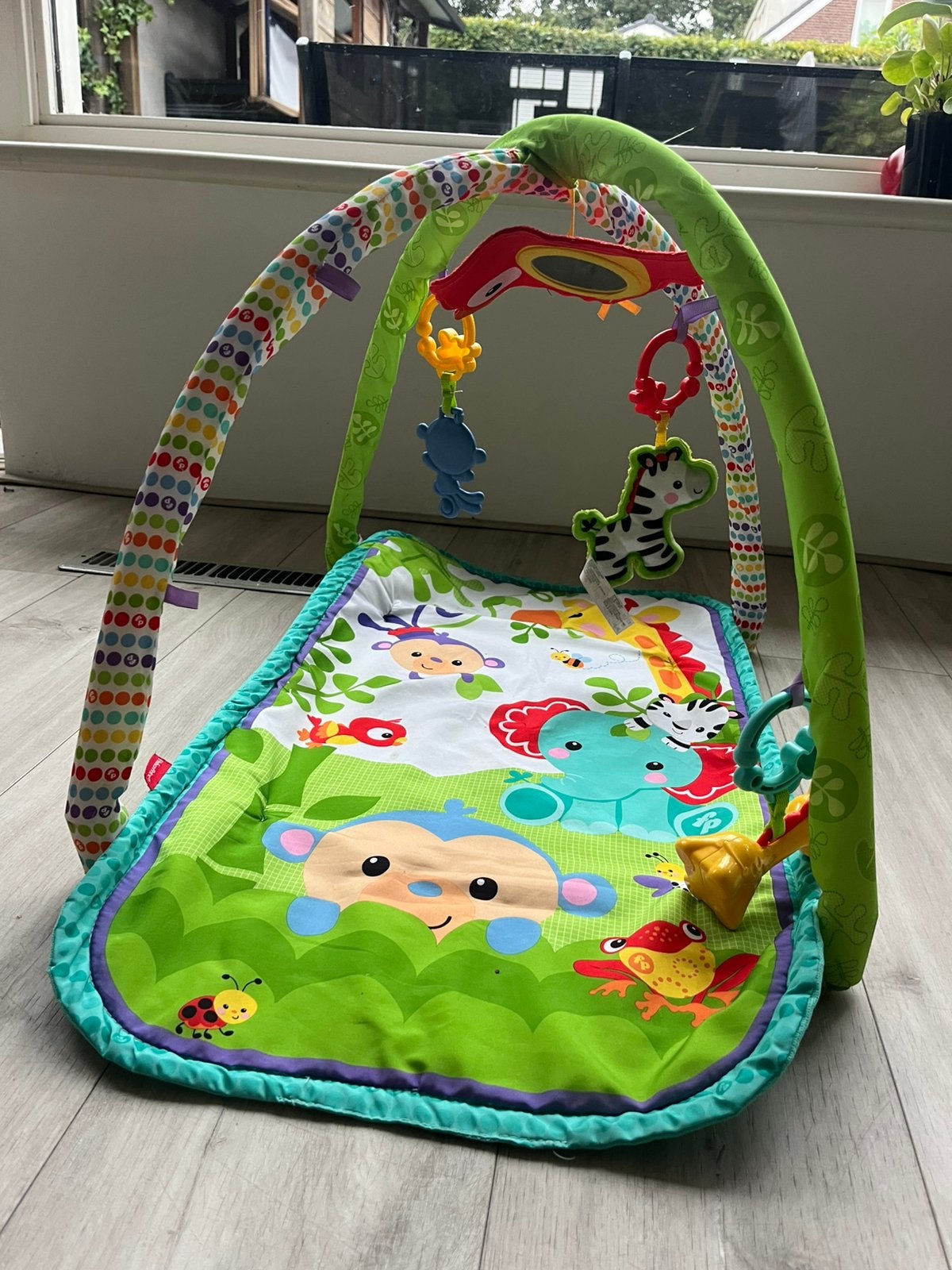 Fisher price babygym/speelkleed musical rainforest, Ophalen of Verzenden, Zo goed als nieuw