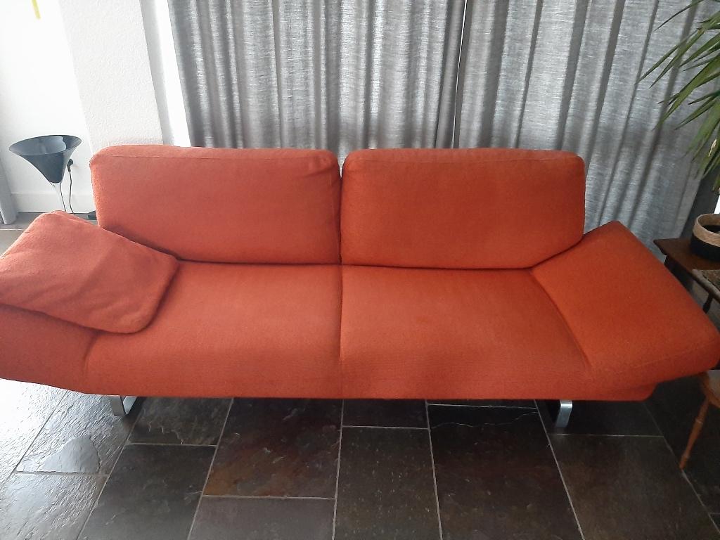 Driezitsbank Leolux, Ophalen, Gebruikt, Driepersoons, 75 tot 100 cm