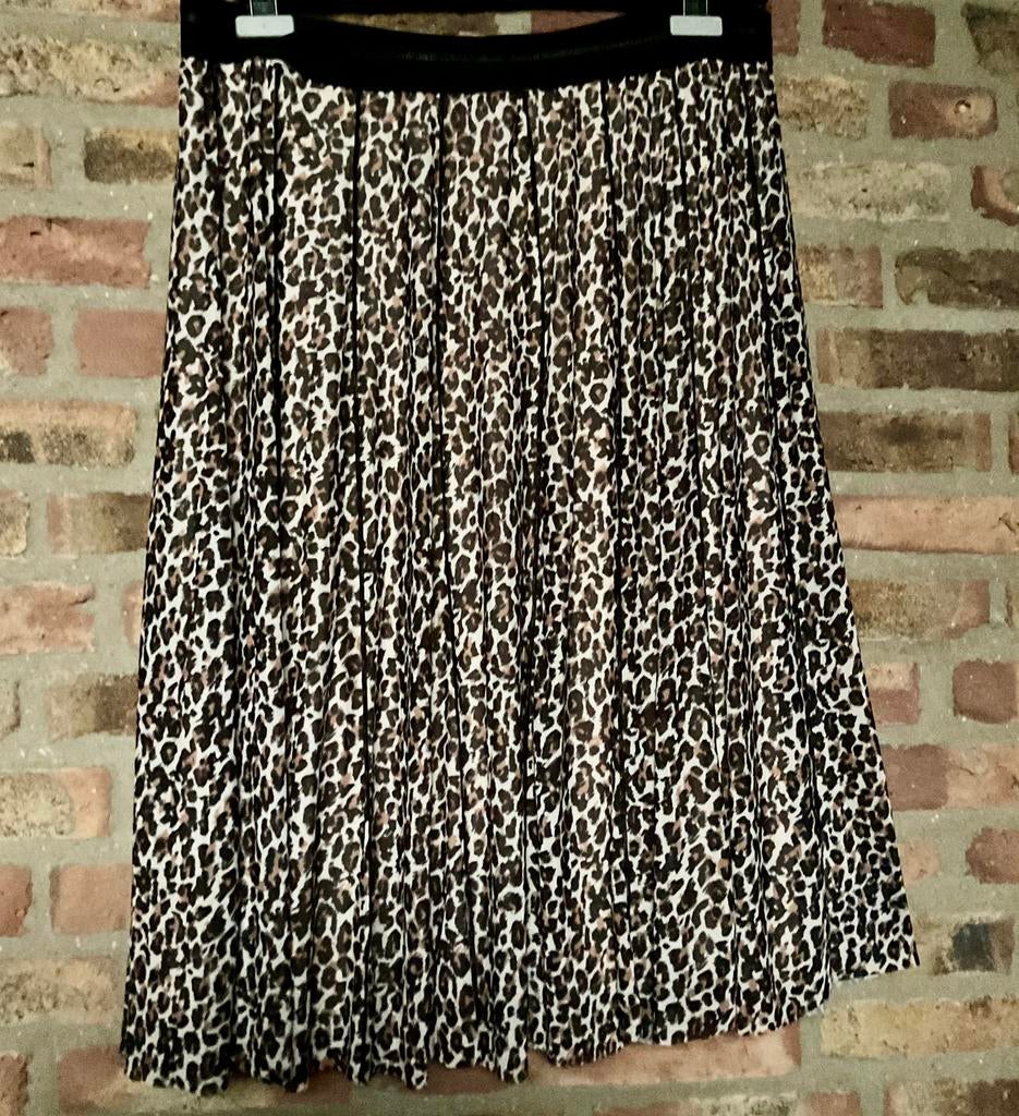 Nieuw! Taifun prachtige travelstof rok, panter dessin 44, Overige kleuren, Maat 46/48 (XL) of groter, Nieuw, Ophalen of Verzenden