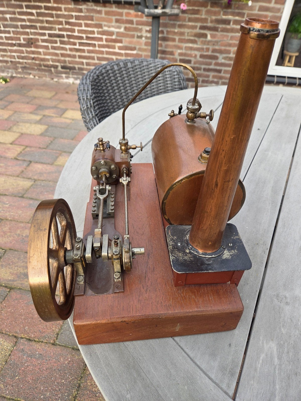 Stoommachine, Ophalen, Groter dan 1:32