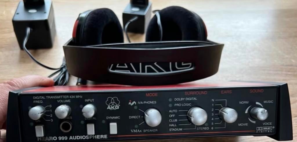 AKG Hearo 999 Audiosphere, Audio, Tv en Foto, Koptelefoons, Ophalen of Verzenden, Gebruikt