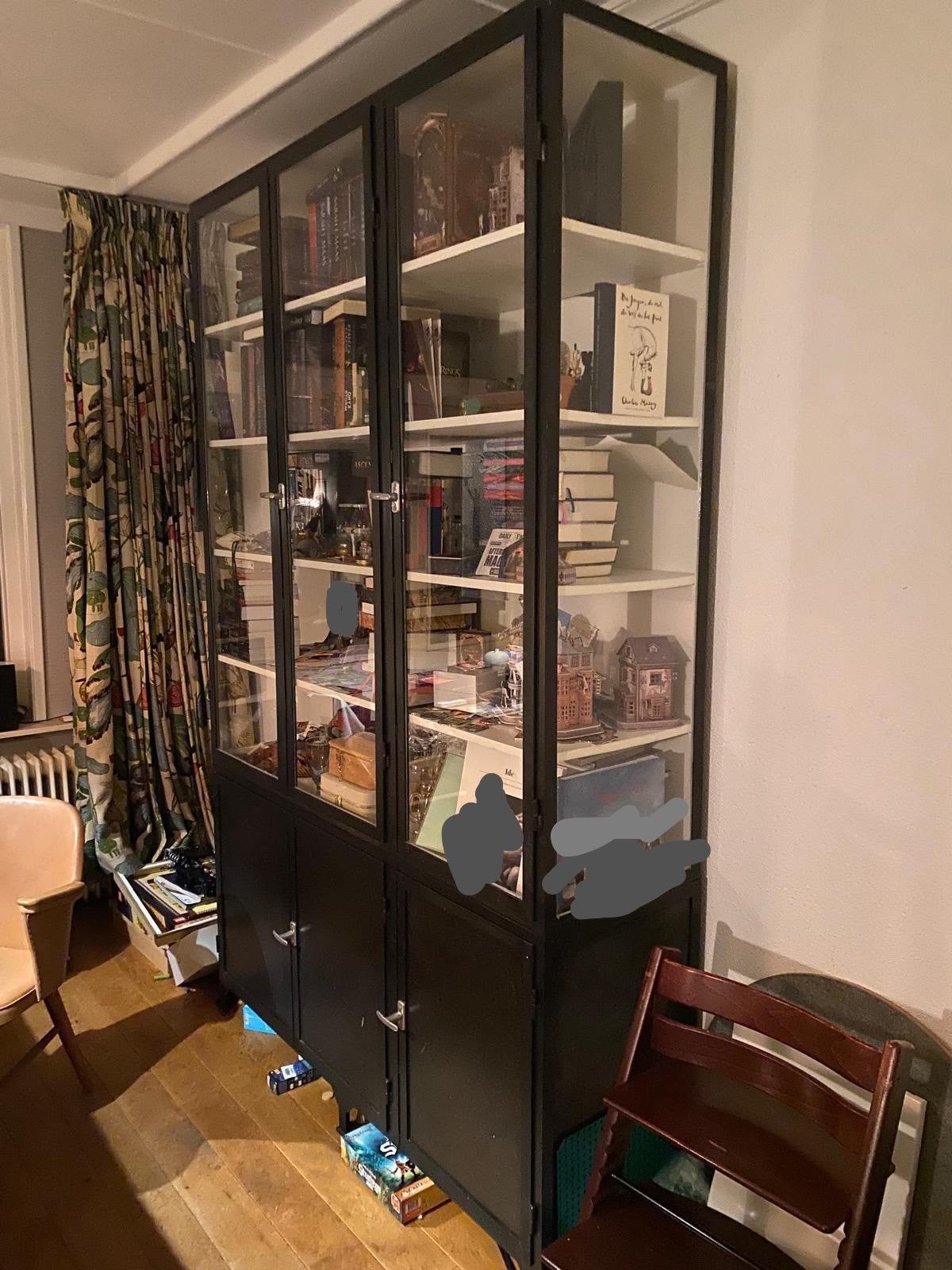 Old basics apothekerskast demi 3-7021, Huis en Inrichting, Ophalen, 200 cm of meer, 150 tot 200 cm, Zo goed als nieuw