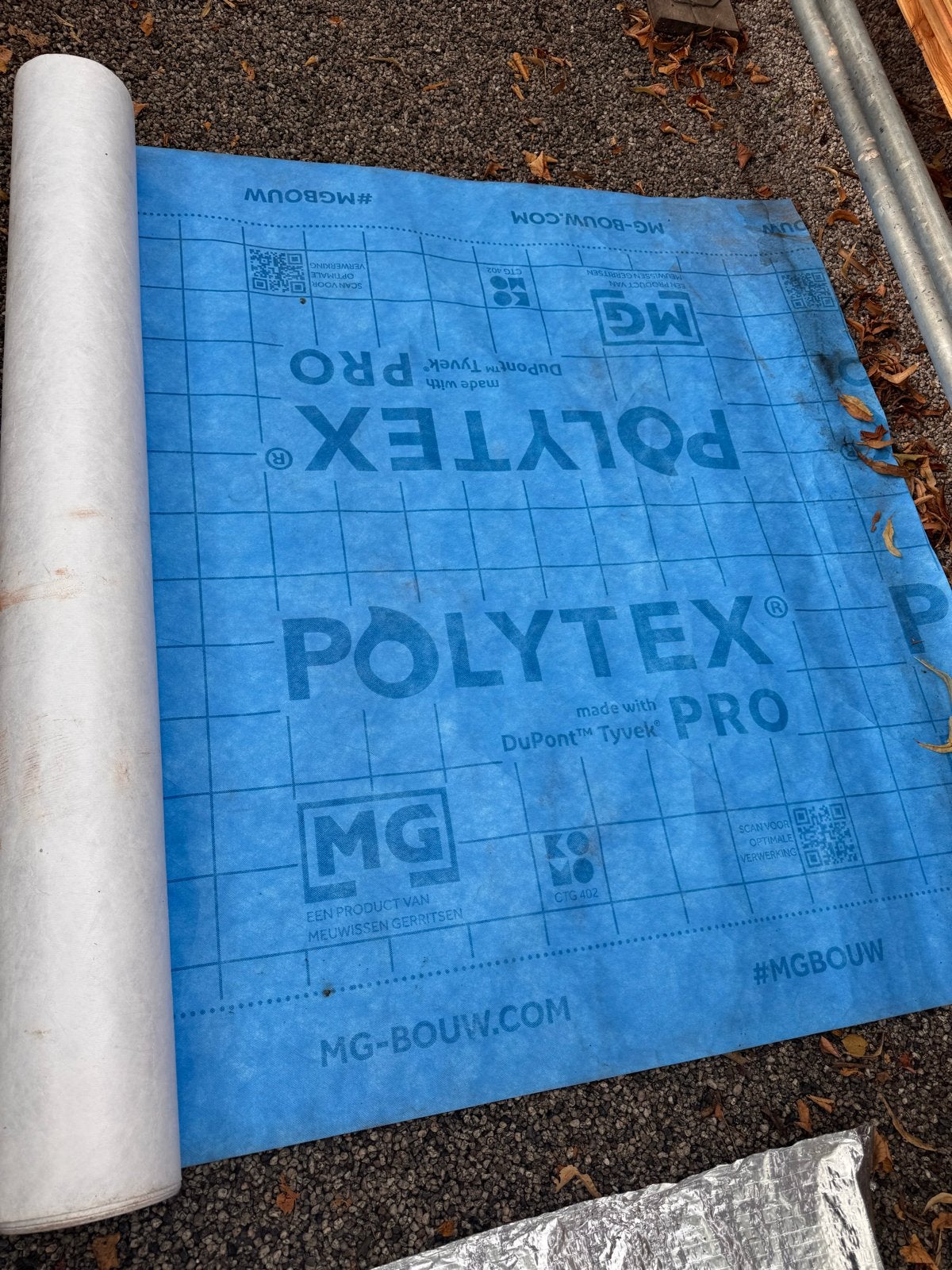 Dampdichte en damp-open folies, ca. 25m per rol, Overige materialen, Nieuw, 15 m² of meer, Muurisolatie