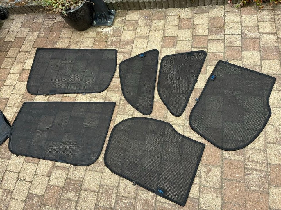 Complete set auto zonneschermen (Car Shades), Ophalen of Verzenden, Gebruikt