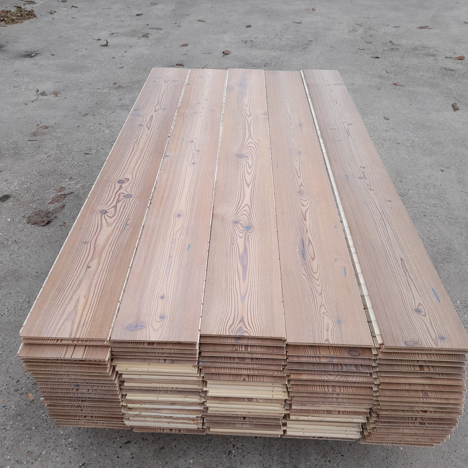 Lamelparket grenen click vloerdelen, 41 m2 houten vloer