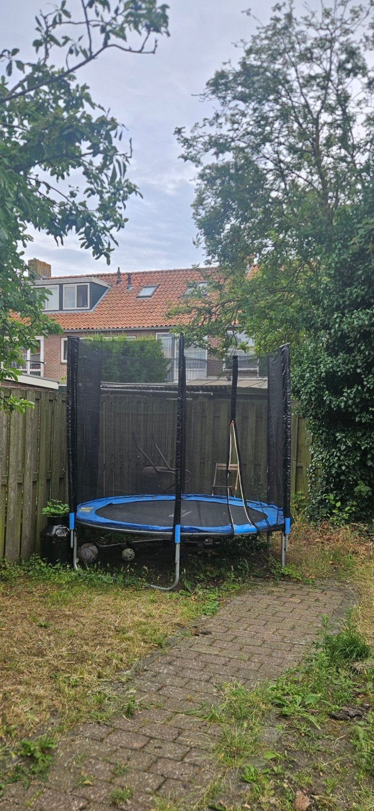 Gebruikte trampoline 3 meter - doek perfect, Ophalen, Gebruikt