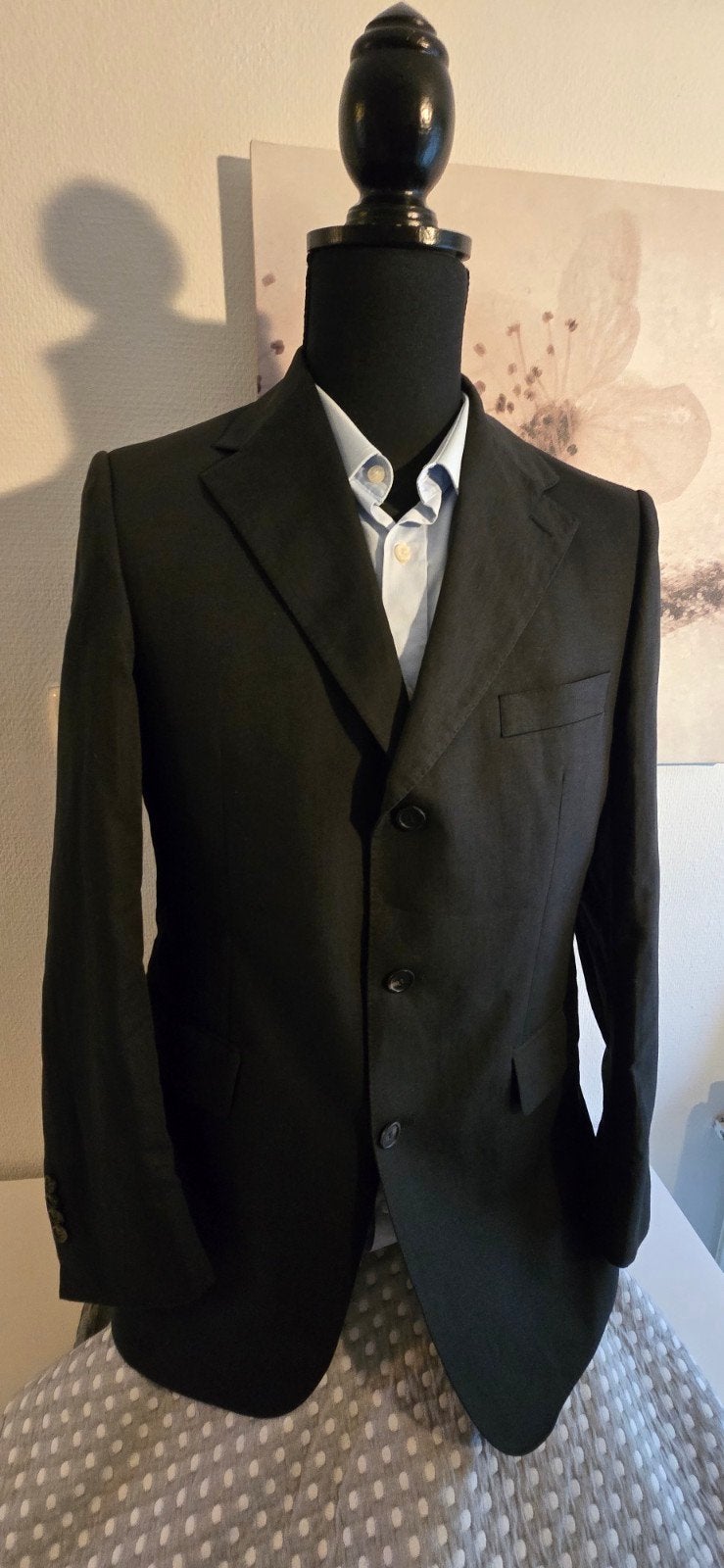 Burberry Londen heren blazer, Kleding | Heren, Ophalen of Verzenden, Zo goed als nieuw, Maat 48/50 (M), Zwart