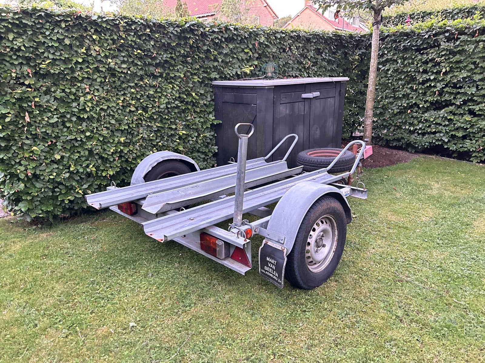 Betra Motoraanhanger / motortrailer voor 2 motoren, Ophalen, Gebruikt