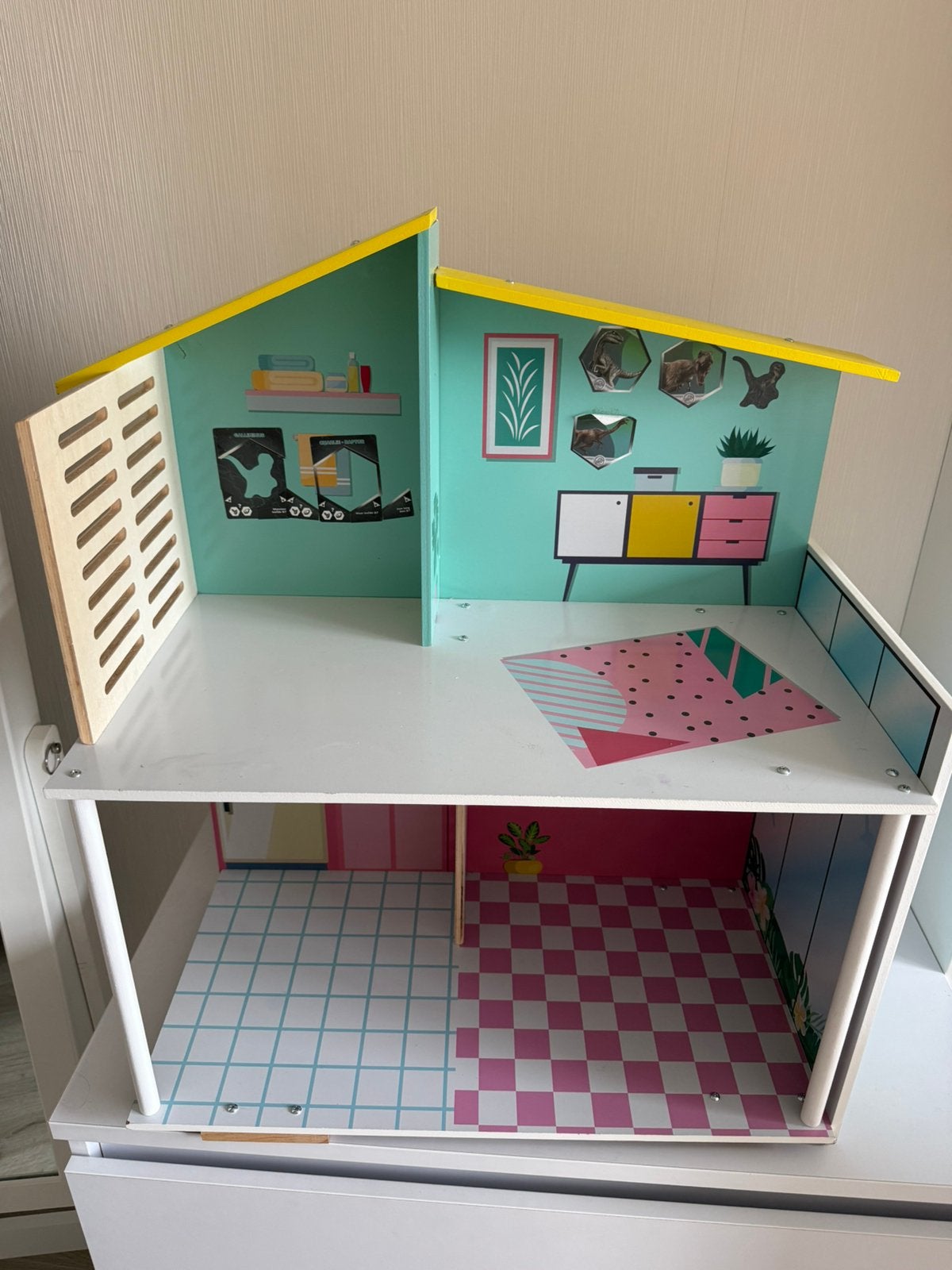 Poppenkast, Ophalen of Verzenden, Gebruikt, Poppenhuis