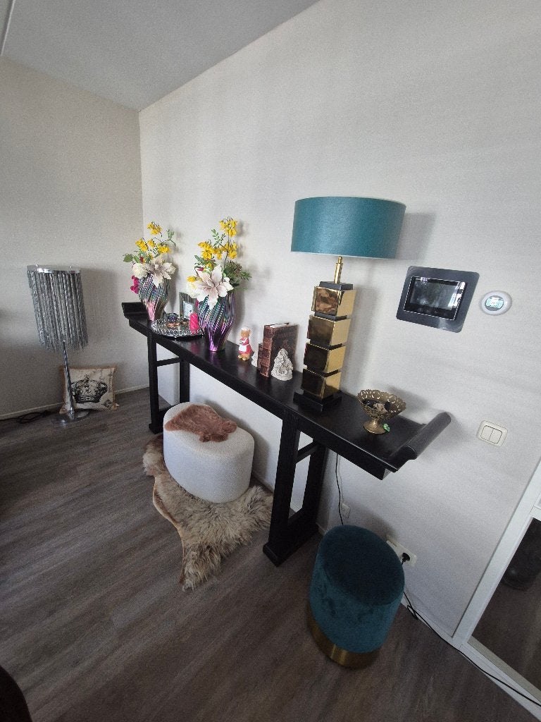 Exlclusieve sidetable, Ophalen, Strak, 200 cm of meer, Zo goed als nieuw