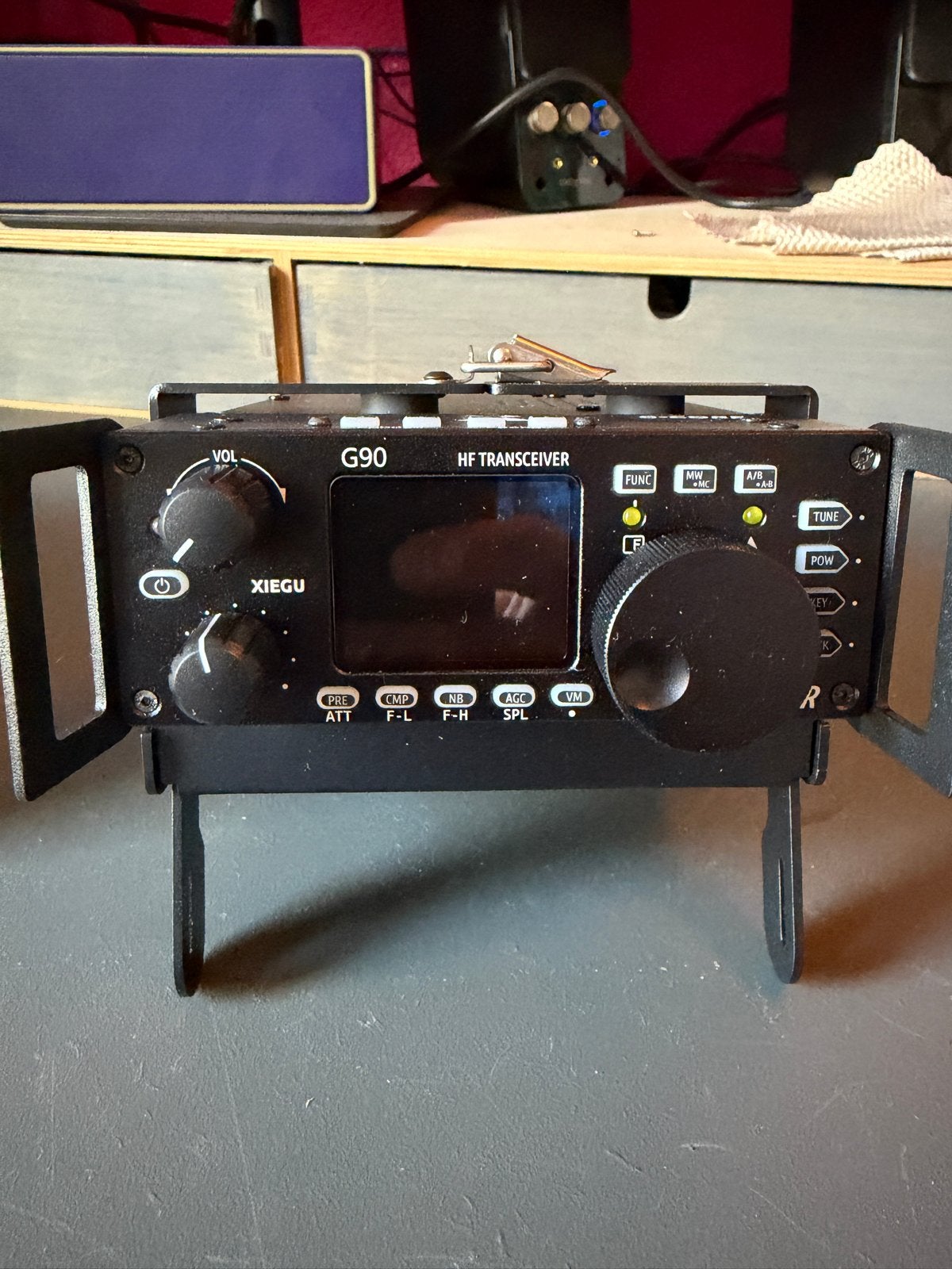 Xiegu G90 HF Transceiver met accessoires, Telecommunicatie, Ophalen of Verzenden, Zo goed als nieuw