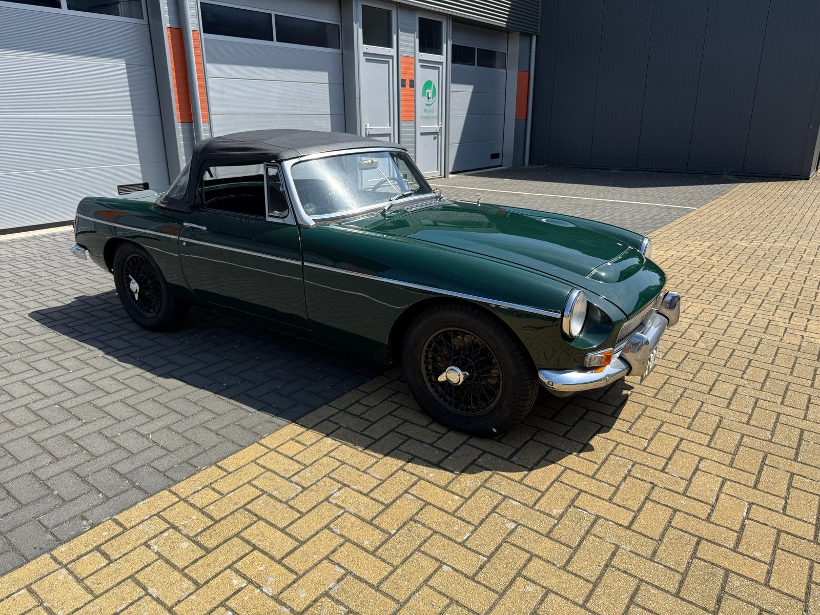 MG C 2.9 Cabriolet 1969 Groen, Auto's, MG, Particulier, C, Benzine, Cabriolet, Handgeschakeld, Origineel Nederlands, Groen, Ophalen