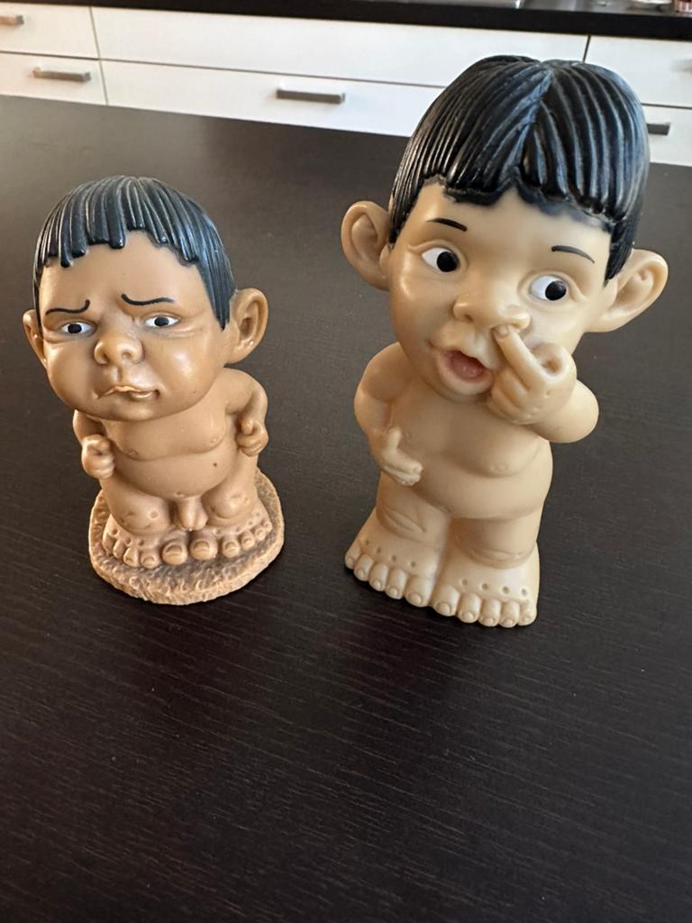 Vintage Joimy poppetjes, WC poppetjes, Ophalen of Verzenden, Gebruikt