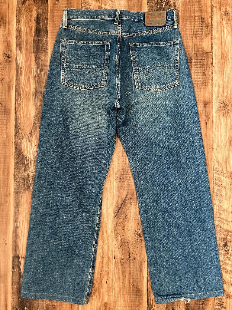 EDWIN 505X W32 x L29 “New Vintage” 90s, Blauw, Ophalen of Verzenden, Gedragen, EDWIN