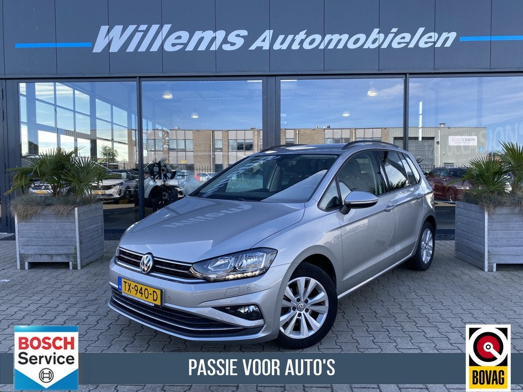 Volkswagen Golf Sportsvan 1.0 TSI Highline Edition Trekhaak,, Stof, Gebruikt, Met garantie (alle), Golf Sportsvan