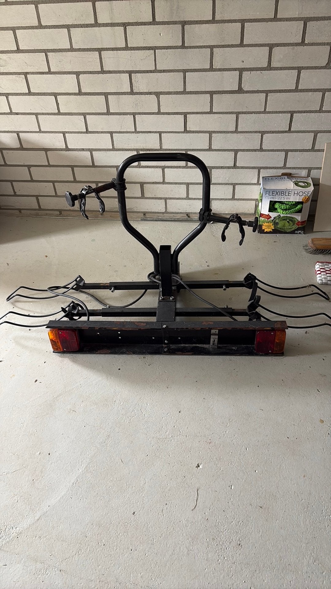 Fietsendrager, Ophalen, 2 fietsen, Gebruikt, Trekhaakdrager