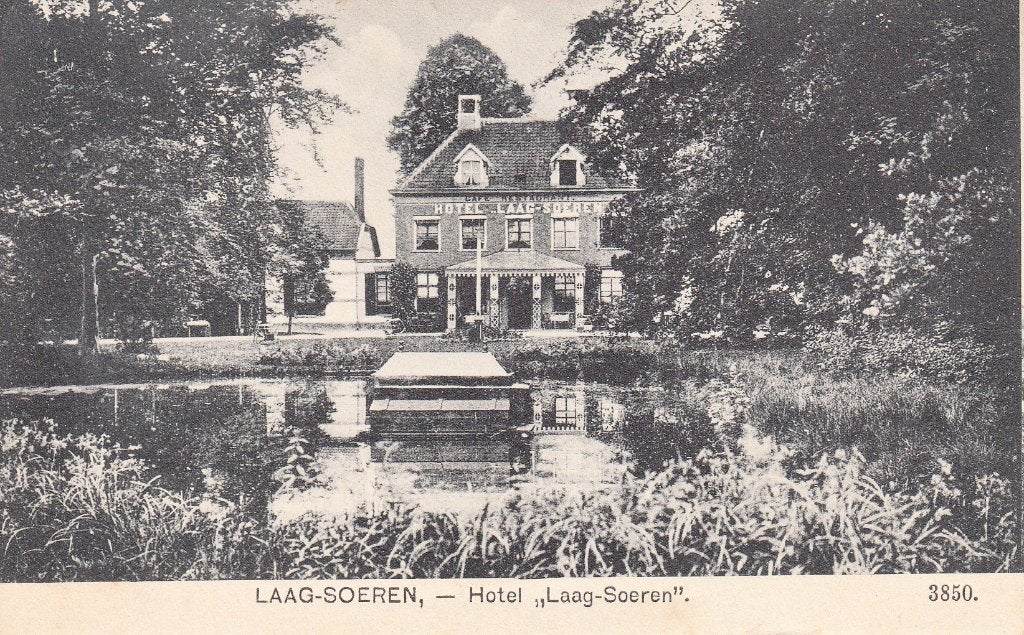 Laag Soeren  -  Hotel " Laag Soeren "                =0011=, Ophalen of Verzenden, 1920 tot 1940, Ongelopen, Gelderland