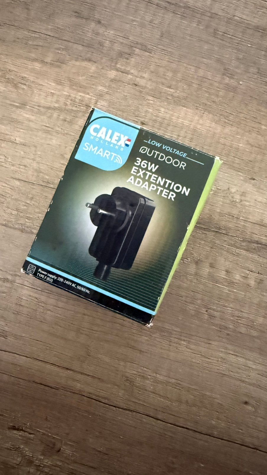 Calex Smart Outdoor 36W adapter buitenverlichting, Ophalen, Zo goed als nieuw, Zwart, Calex