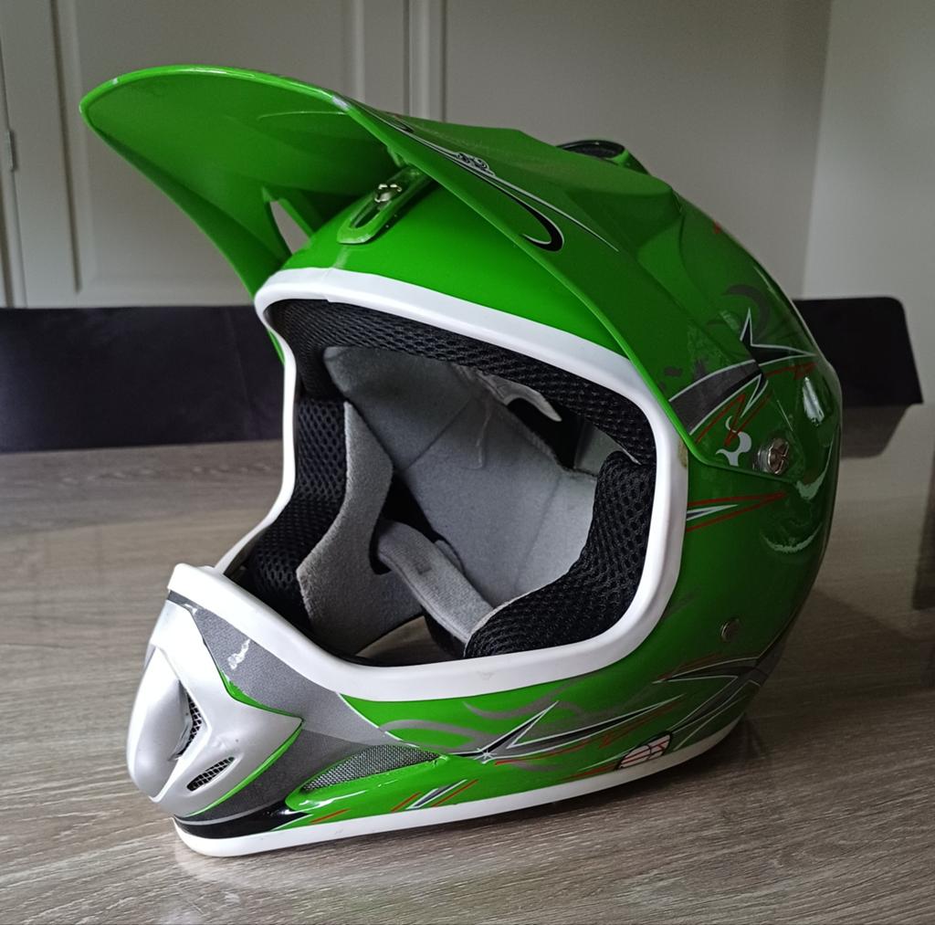 KIMO Wear Offroadhelm - Groen, M, Tweedehands, Ophalen, Overige merken