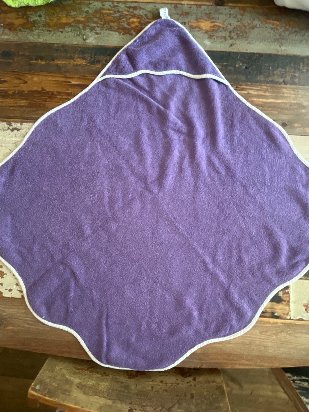 Koeka  paarse baby badcape met capuchon, Kinderen en Baby's, Ophalen of Verzenden, Gebruikt