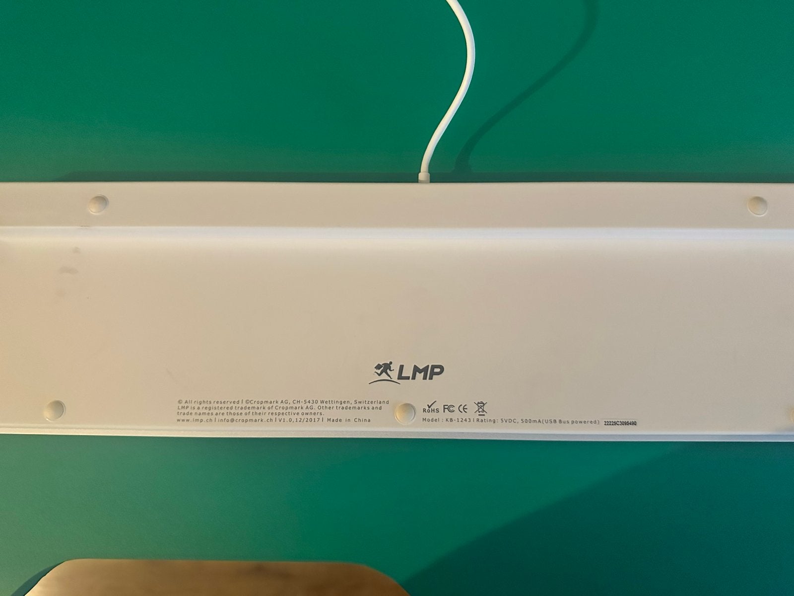 LMP Toetsenbord - Bedraad QWERTY met numeriek deel, Computers en Software, Toetsenborden, Ophalen, Qwerty, Gebruikt, Bedraad