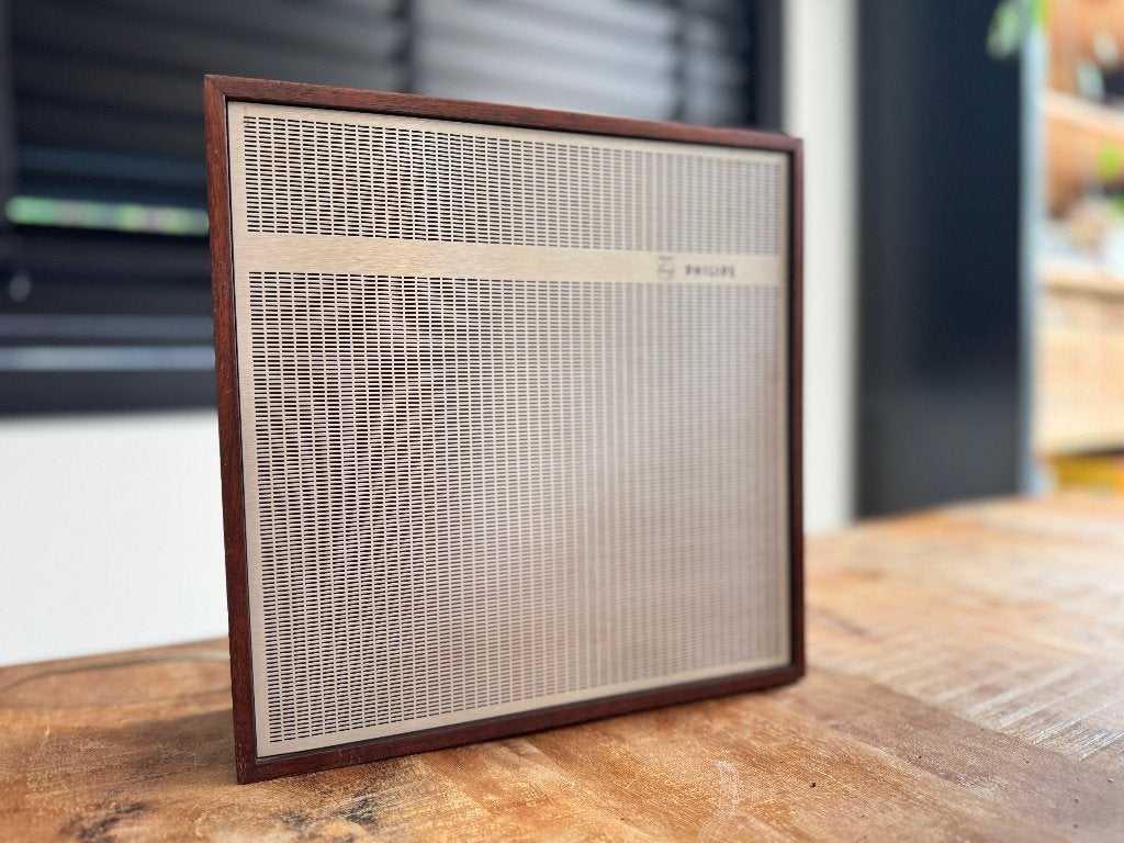 Philips EG 0417 Vintage HiFi Luidsprekers Set Jaren '60/'70, Ophalen, Philips, Gebruikt, Minder dan 60 watt