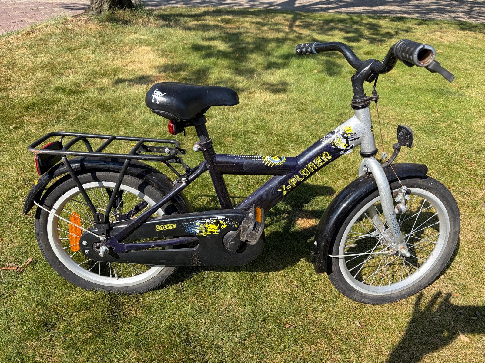 Kinderfiets 16 inch - X-PLORER LOEKIE, Ophalen, Gebruikt, Terugtraprem, 16 tot 20 inch