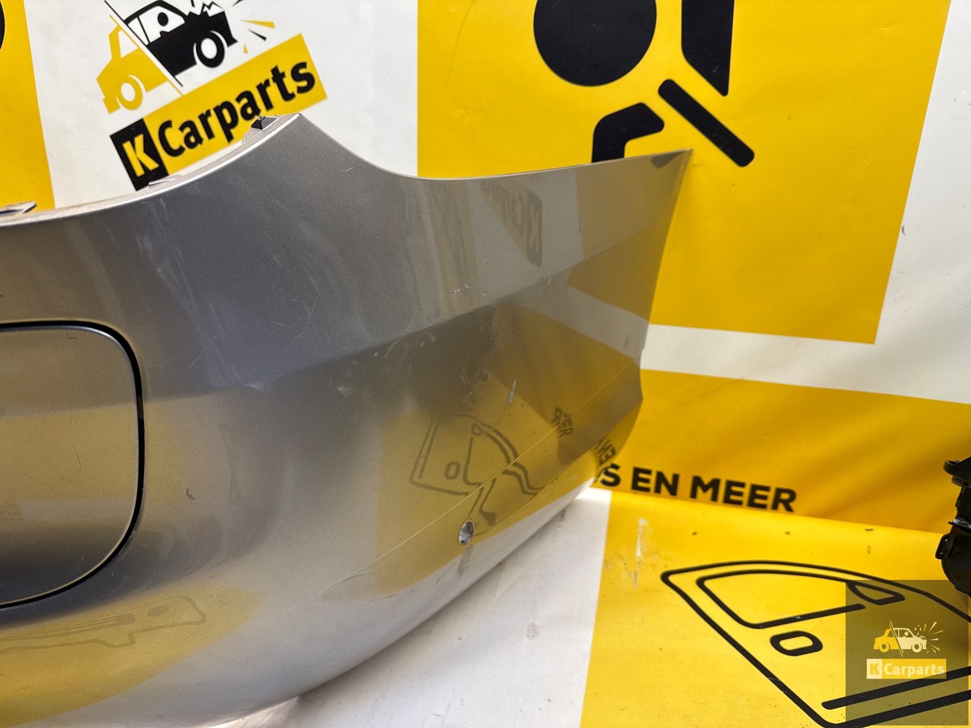 Achterbumper Mercedes C Klasse W205 Estate A2058853838, Gebruikt, Mercedes-Benz AG, Mercedes-Benz, Ophalen of Verzenden