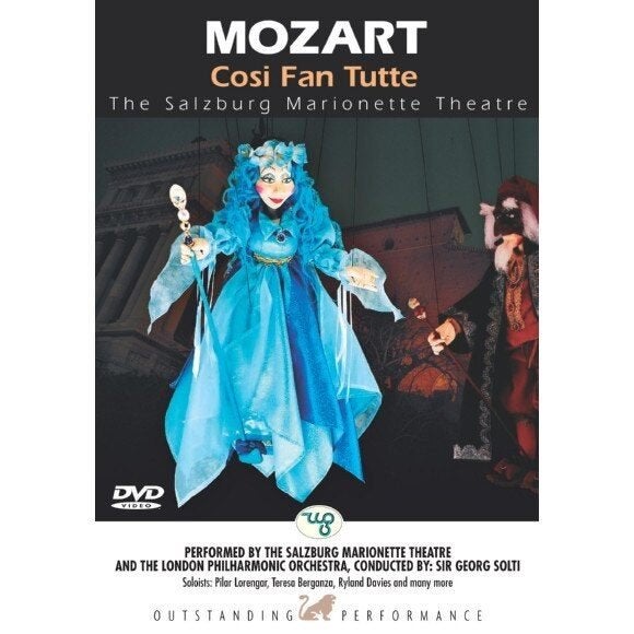 Mozart - Cosi fan tutte (The Salzburg Marionette Theatre), Alle leeftijden, Ophalen of Verzenden, Zo goed als nieuw