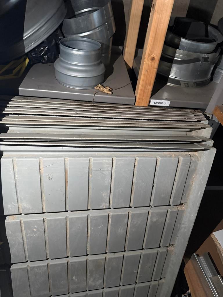 Deense bodem 9x, Doe-het-zelf en Verbouw, Hout en Planken, Ophalen, Gebruikt, Overige typen, Overige houtsoorten