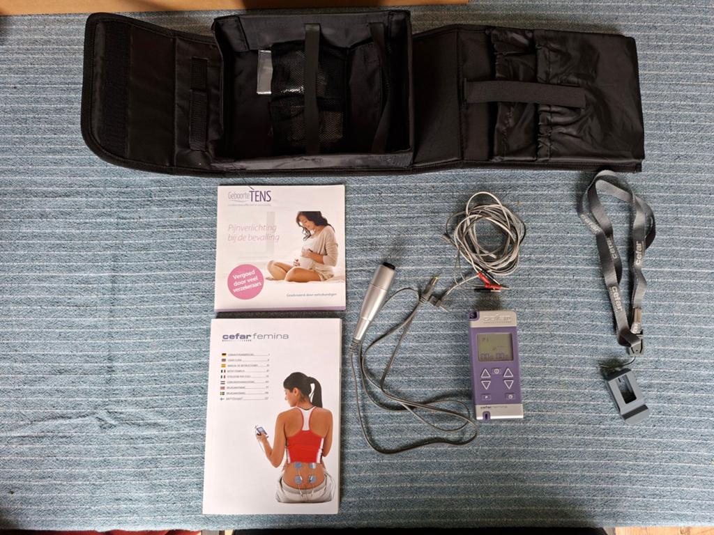 Cefar Femina Tens, voor tijdens de bevalling/spierblessures, Ophalen of Verzenden, Nieuw, Zwangerschap en Bevalling