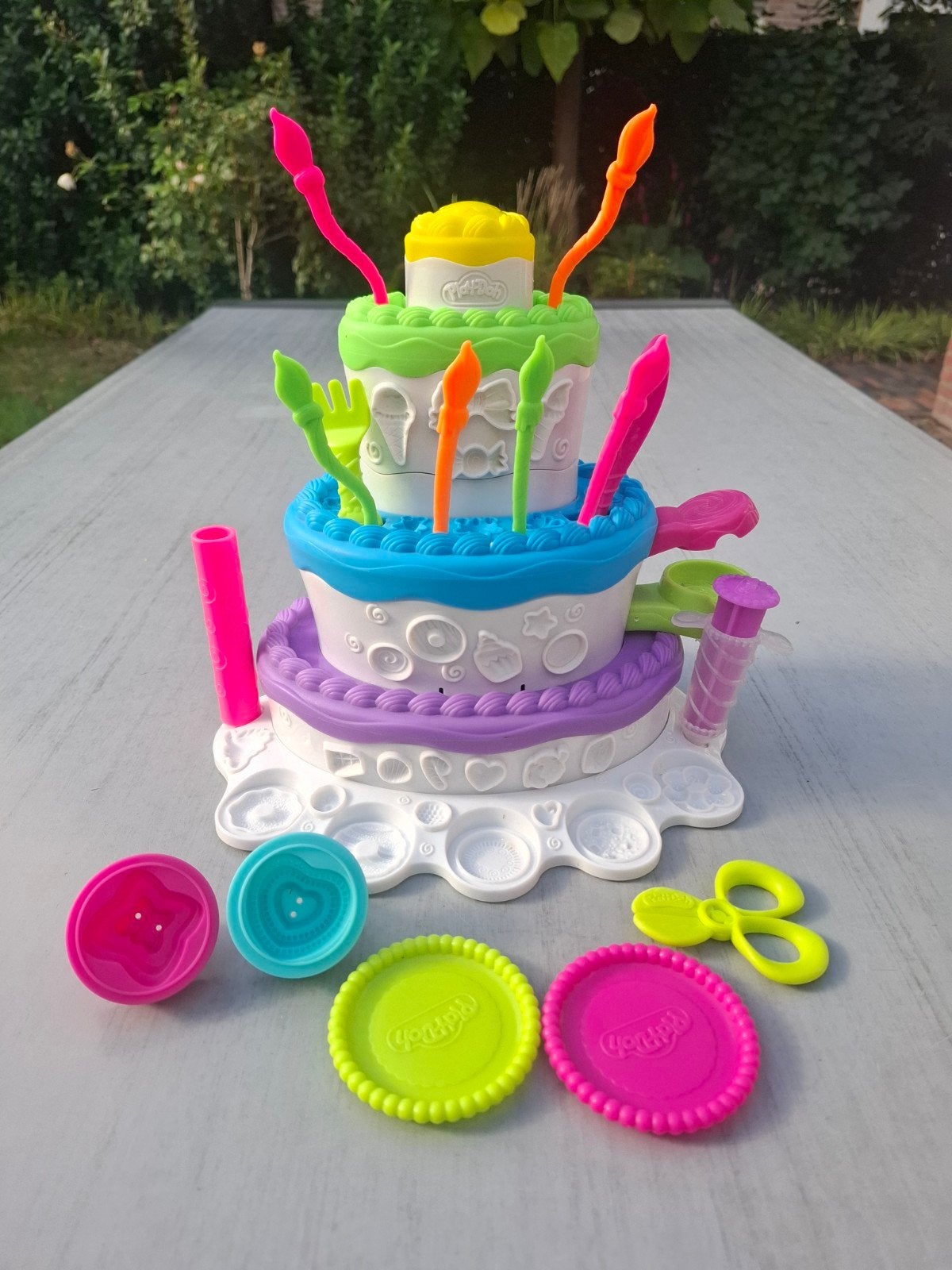 Play-Doh Klei Verjaardagstaart Speelset, Kinderen en Baby's, Ophalen of Verzenden, Zo goed als nieuw