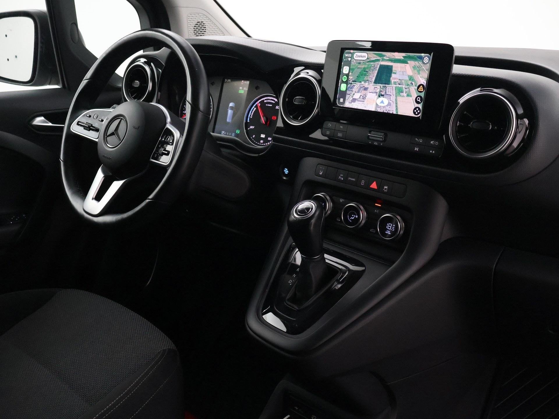 Mercedes-Benz eCitan L2 PRO 51 kWh + CAMERA | STOELVERW. | C, Stof, Gebruikt, 275 km, Parkeerassistent