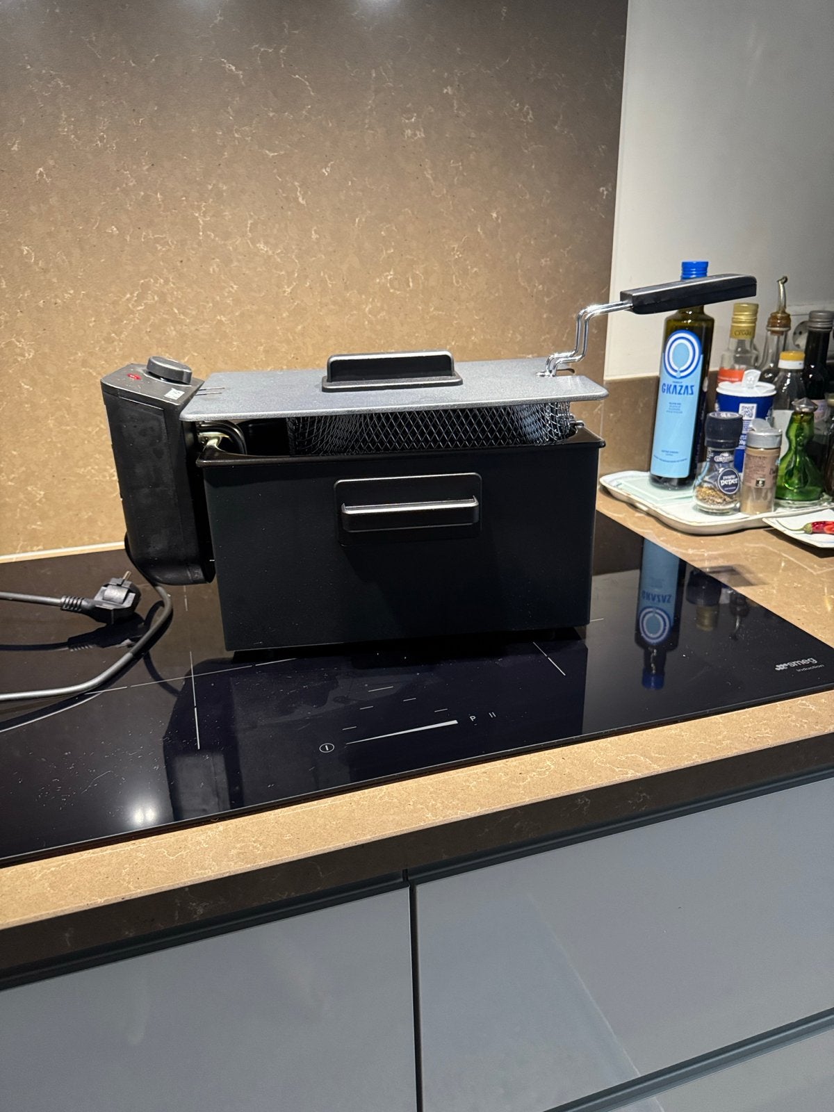 Princess Friteuse - Zo goed als nieuw, 3 tot 4 liter, Ophalen of Verzenden, Zo goed als nieuw, Uitneembare binnenpan