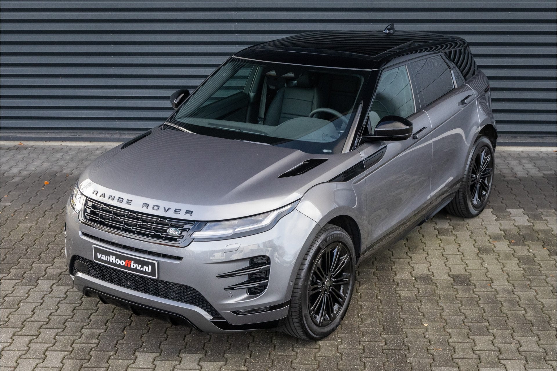 Land Rover Range Rover Evoque P270e PHEV AWD Dynamic SE 20'', Dealer onderhouden, Zwart, Bedrijf, Hybride Elektrisch/Benzine