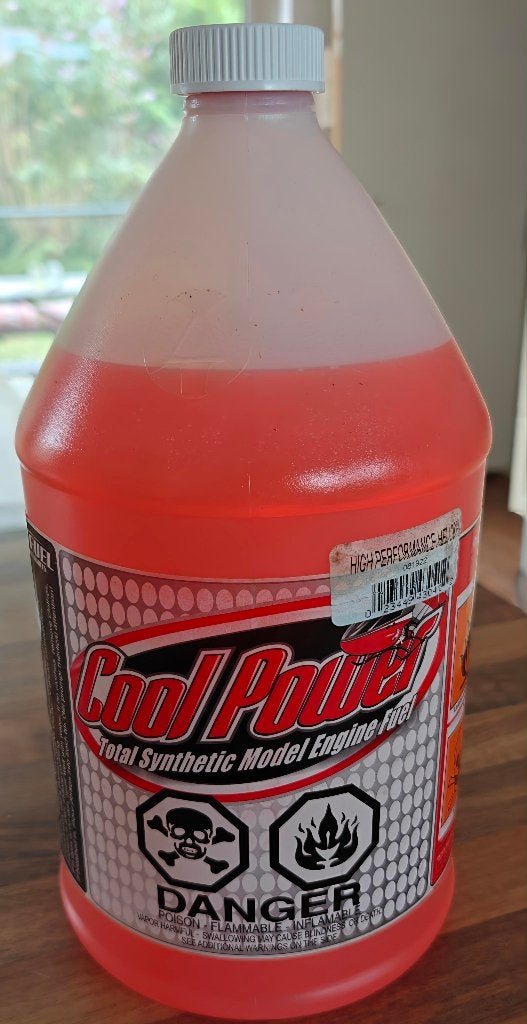 21 Gallon Cool Power 30% Heli brandstof, Ophalen, Zo goed als nieuw, Overige typen, Helikopter