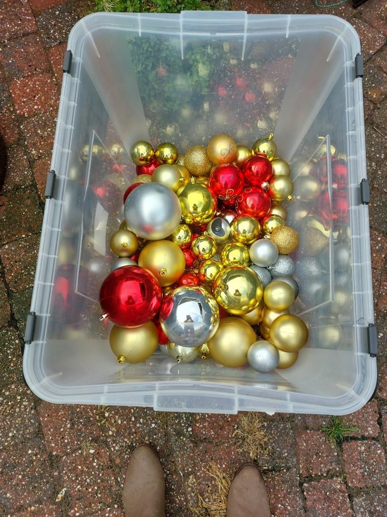 Kerstballen voor o.a hybbyisten, Ophalen of Verzenden, Zo goed als nieuw