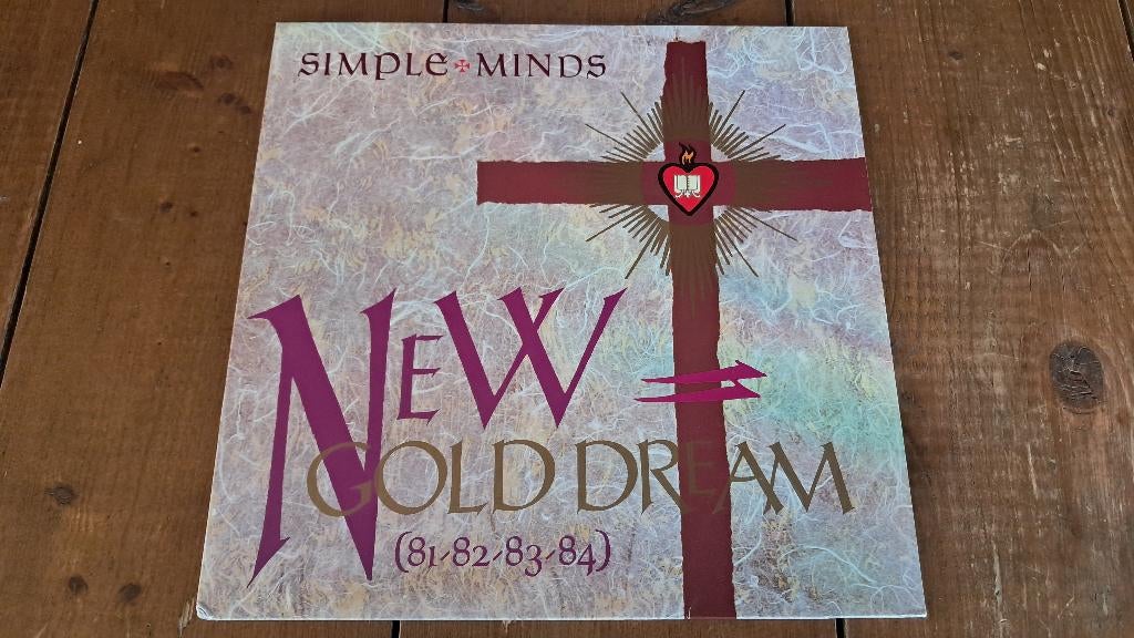 lp album Simple Minds ‎- New Gold Dream (81-82-83-84), Ophalen of Verzenden, 1980 - 1989, Gebruikt, 12 inch
