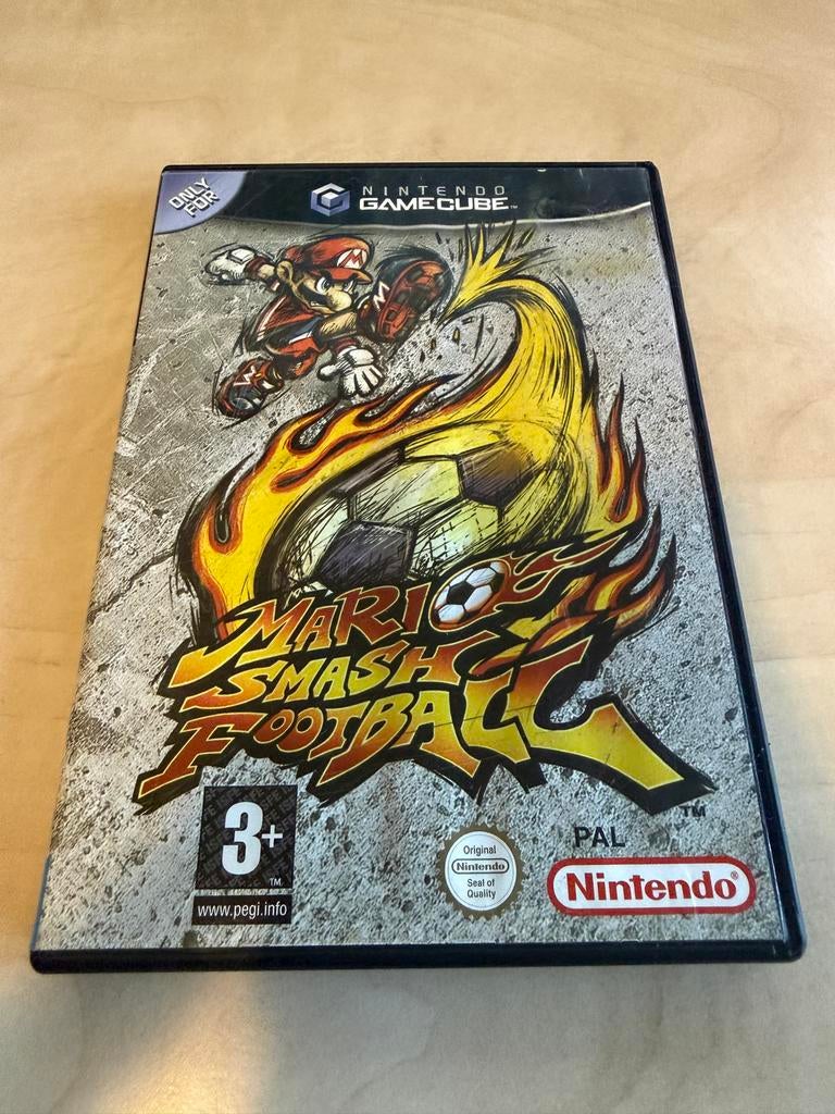Mario Smash Football - Nintendo GameCube (PAL), Spelcomputers en Games, Games | Nintendo GameCube, Gebruikt, Sport, 3 spelers of meer