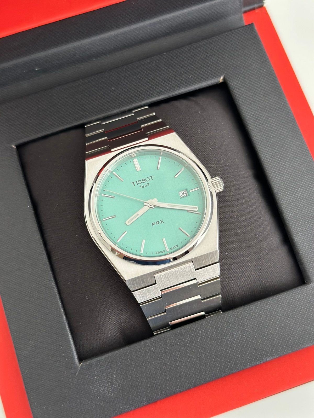 Tissot PRX, Sieraden, Tassen en Uiterlijk, Overige merken, Staal, Staal, Polshorloge