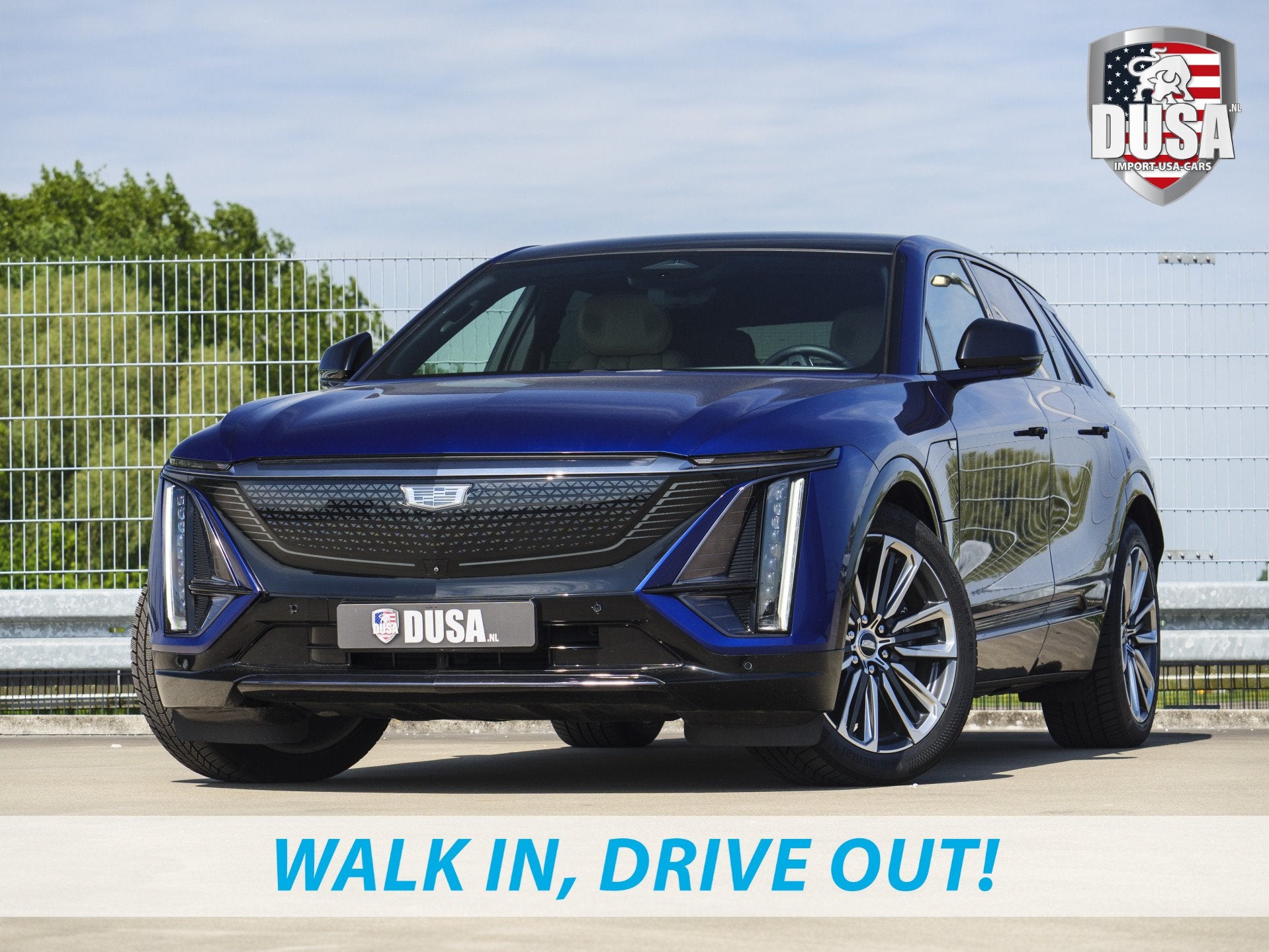 Cadillac Lyriq | Sport 600e | AWD | prijs incl BTW Opulent B, Auto's, Cadillac, Automaat, 526 pk, Blauw, Nieuw